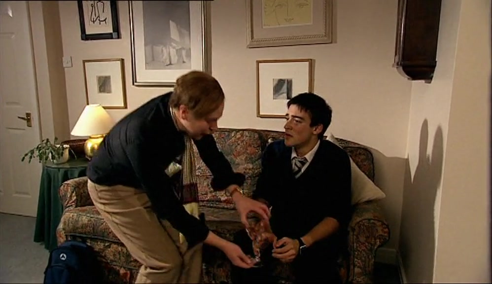 WE'VE BEEN NAUGHTY BOYS TO DRINK SO MUCH WINE.  