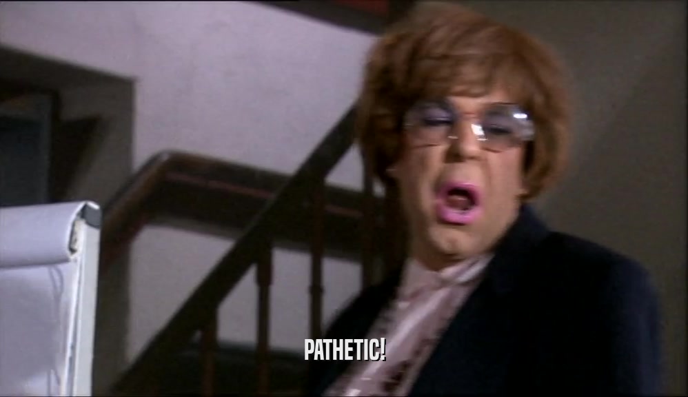 PATHETIC!  