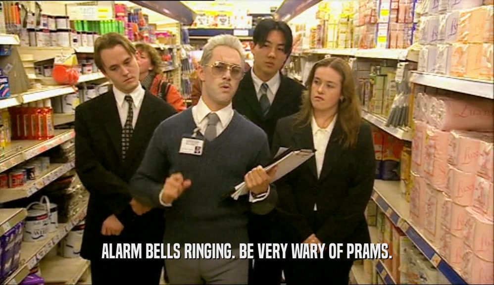 ALARM BELLS RINGING. BE VERY WARY OF PRAMS.  