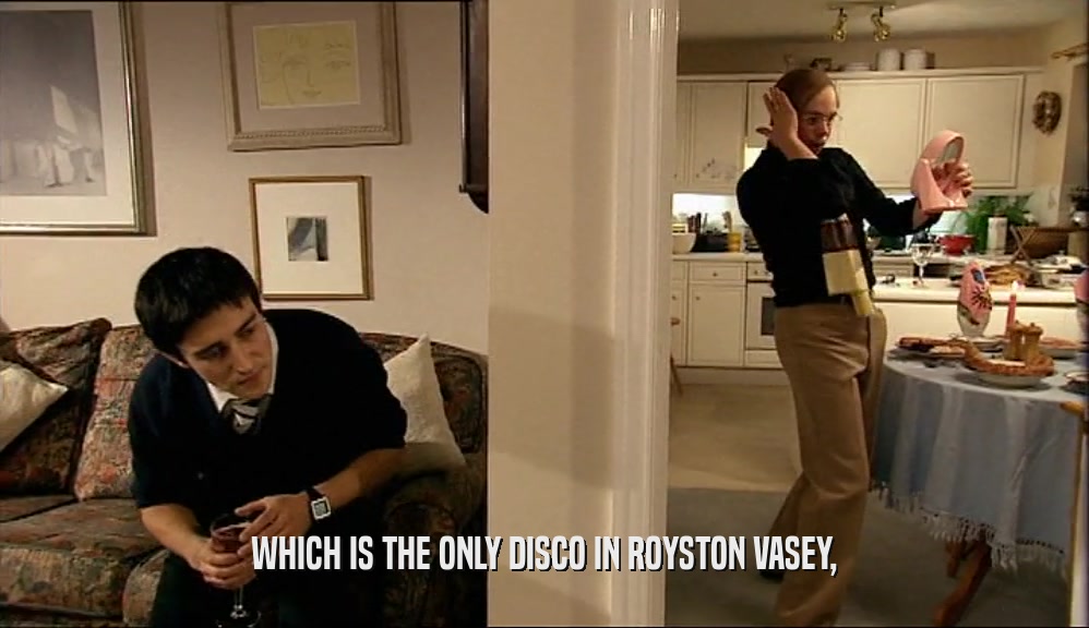 WHICH IS THE ONLY DISCO IN ROYSTON VASEY,  