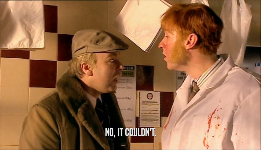 NO, IT COULDN'T.  