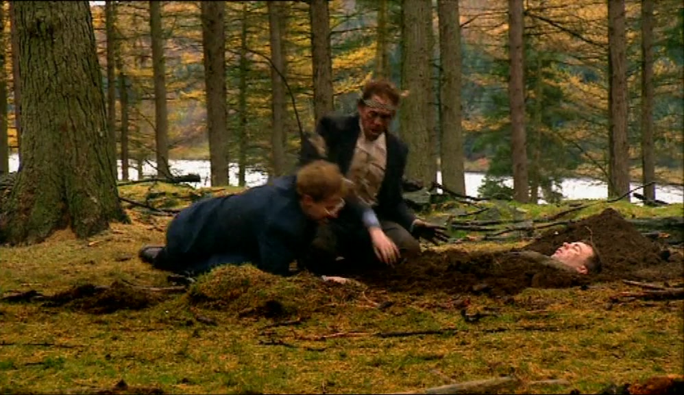 - HE'S ALIVE! - HE WON'T BE IN A MINUTE. 
