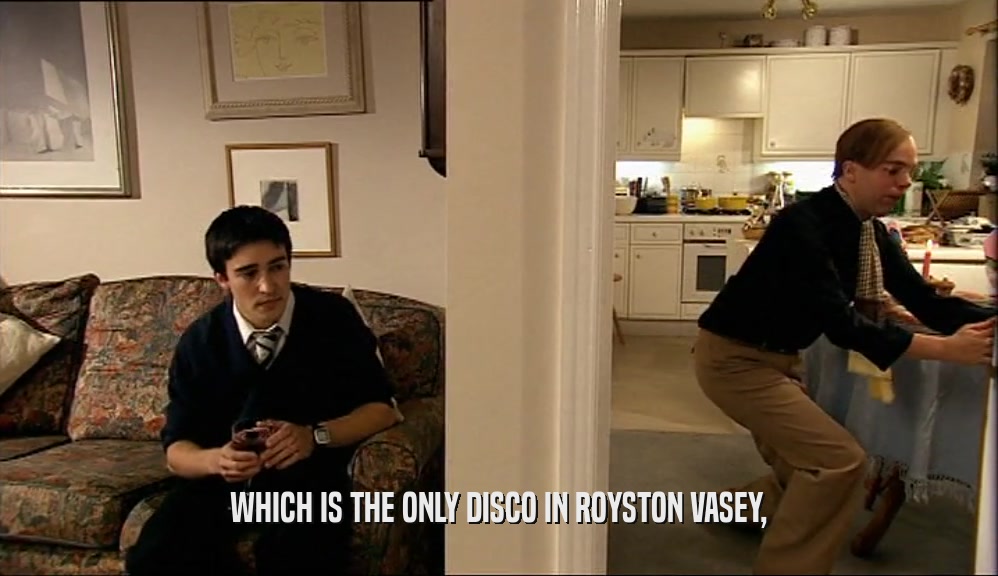 WHICH IS THE ONLY DISCO IN ROYSTON VASEY,  