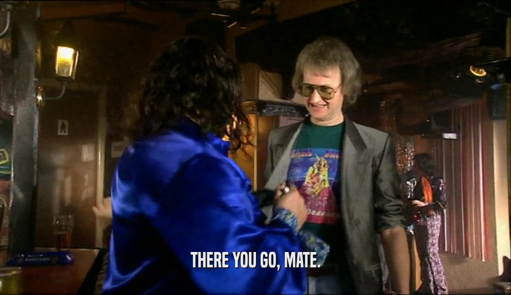 THERE YOU GO, MATE.  