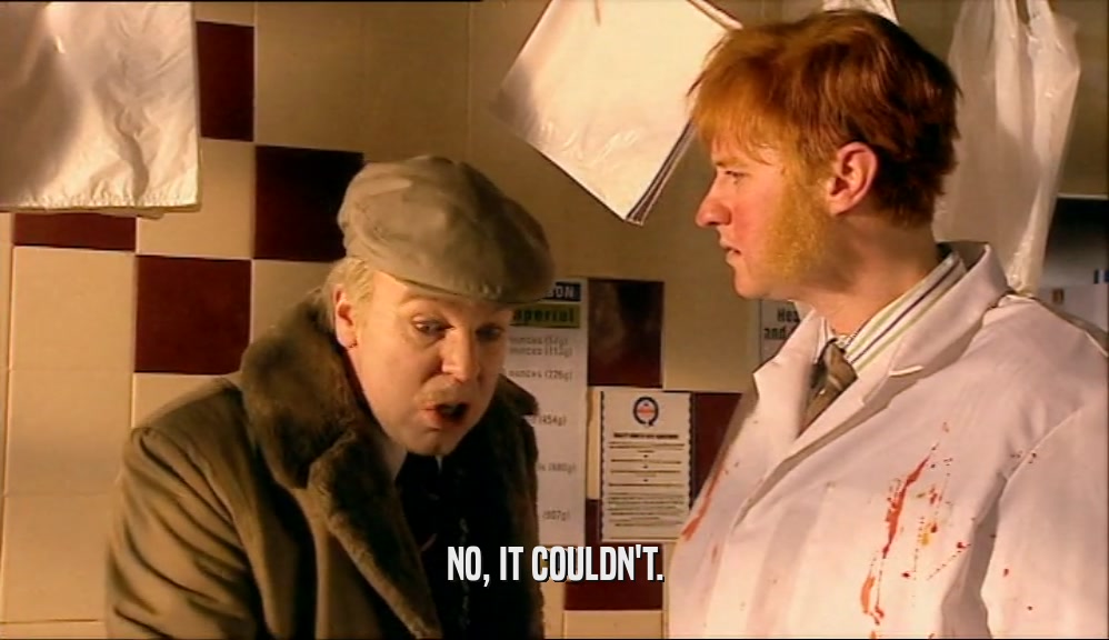 NO, IT COULDN'T.  
