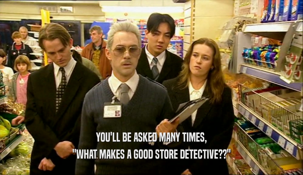 YOU'LL BE ASKED MANY TIMES, 