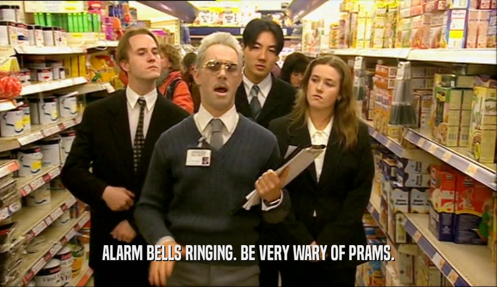 ALARM BELLS RINGING. BE VERY WARY OF PRAMS.  