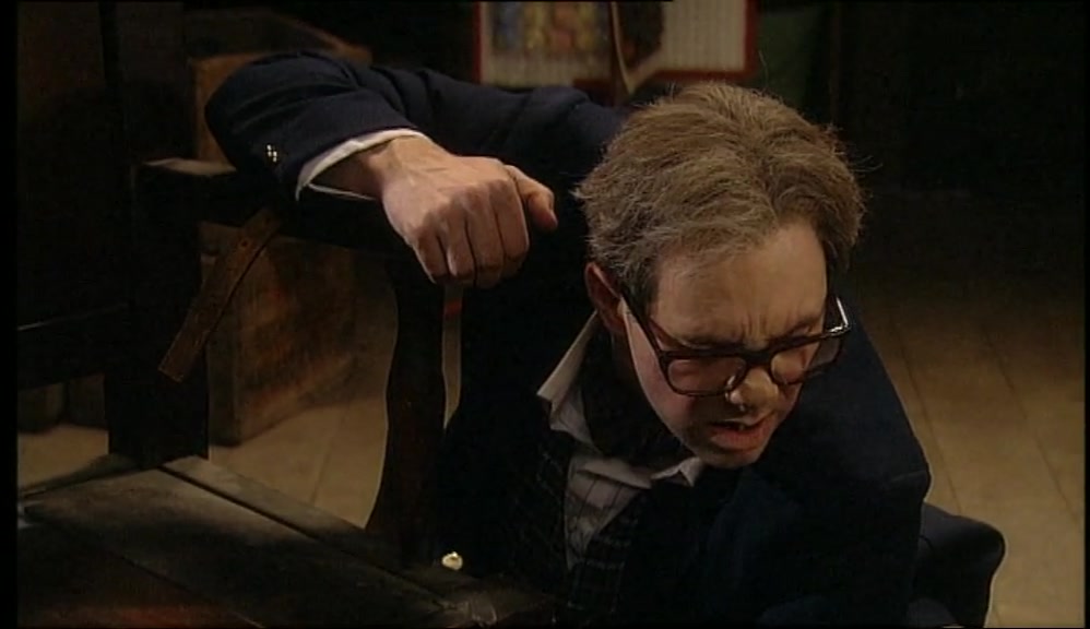 CLOSE YOUR EYES, EDWARD. I'M COMING IN!  