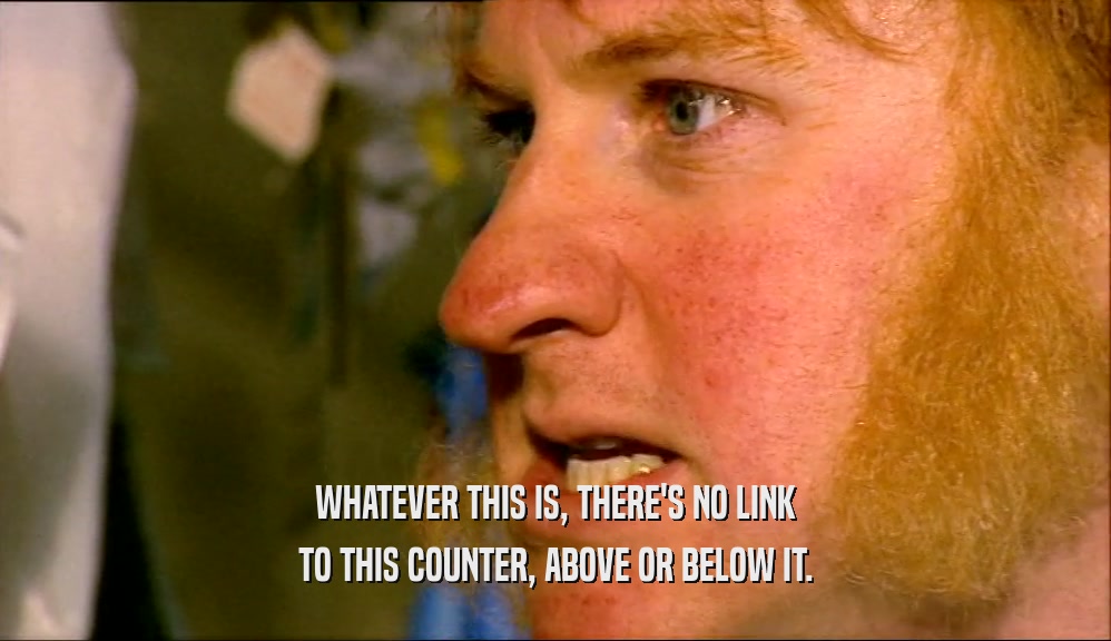 WHATEVER THIS IS, THERE'S NO LINK TO THIS COUNTER, ABOVE OR BELOW IT. 