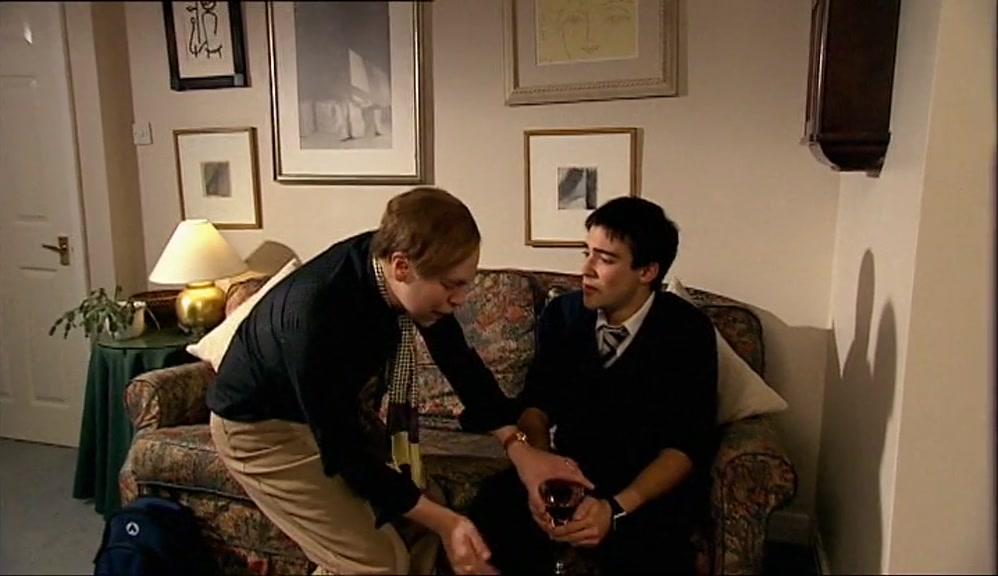 WE'VE BEEN NAUGHTY BOYS TO DRINK SO MUCH WINE.  
