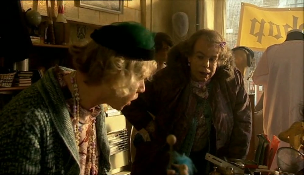 - NOT MERRILL? - SHE NEVER DOES THE BOOK. 