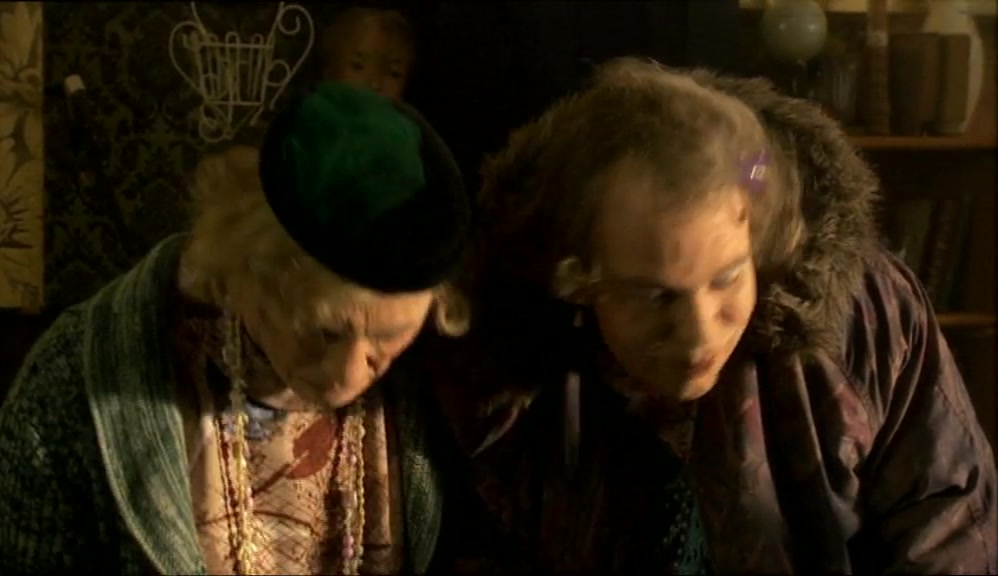 - THAT MERRILL. - SHE MAKES ME SICK. 
