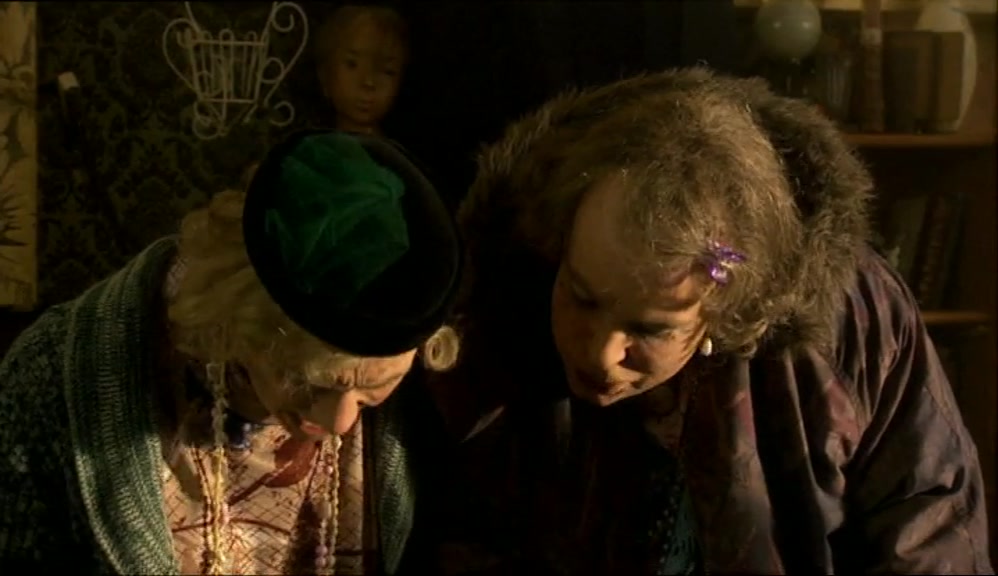 - THAT MERRILL. - SHE MAKES ME SICK. 