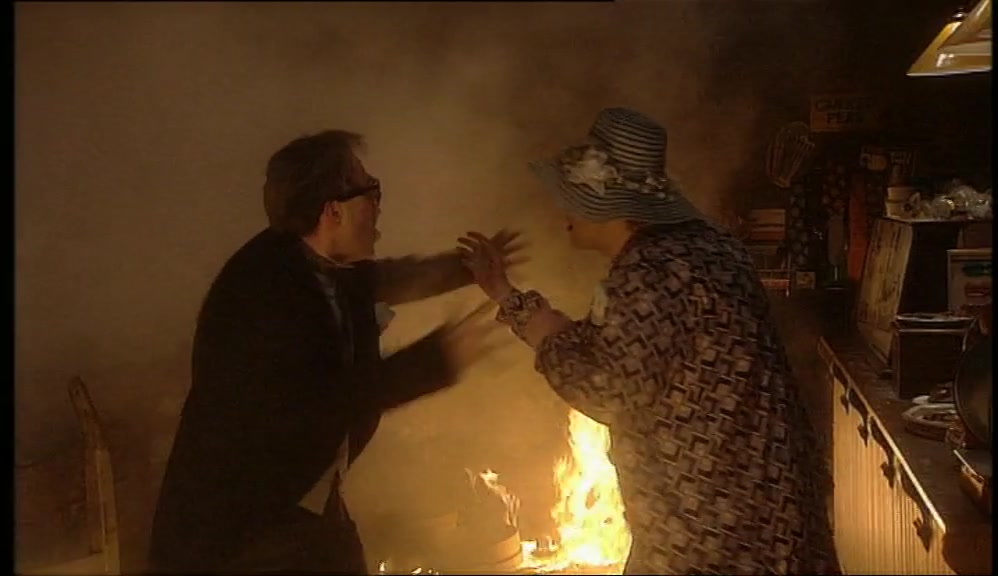- WE'VE GOT TO GET OUT. - NO. THEY'LL TEAR US TO PIECES! 