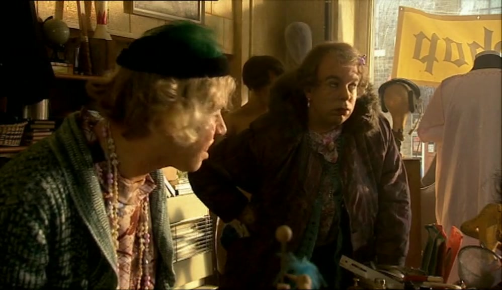 - NOT MERRILL? - SHE NEVER DOES THE BOOK. 
