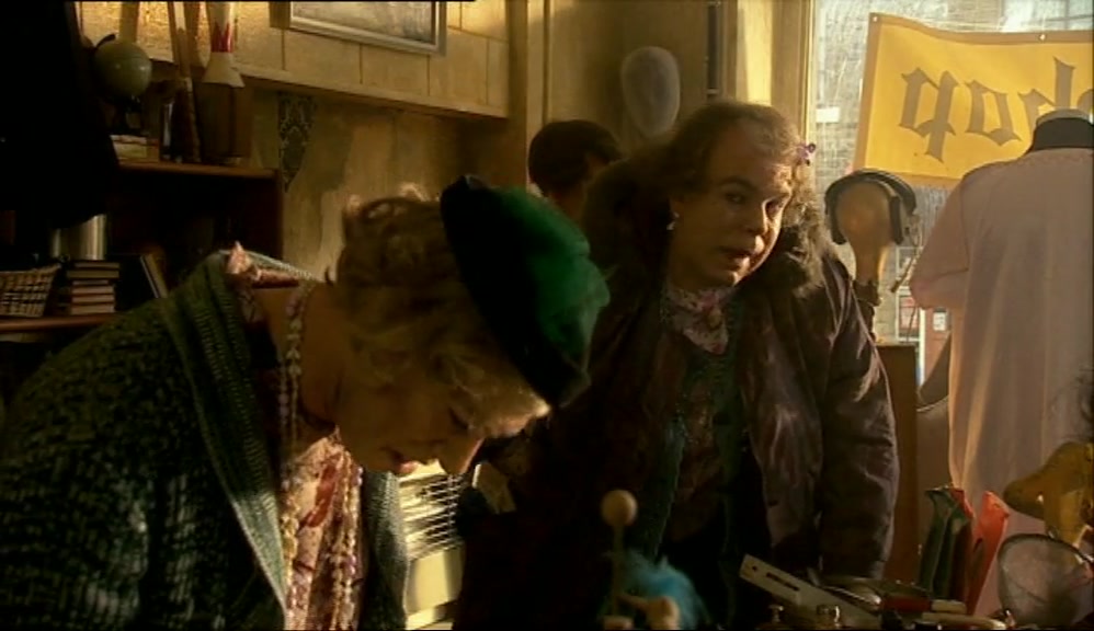 - NOT MERRILL? - SHE NEVER DOES THE BOOK. 
