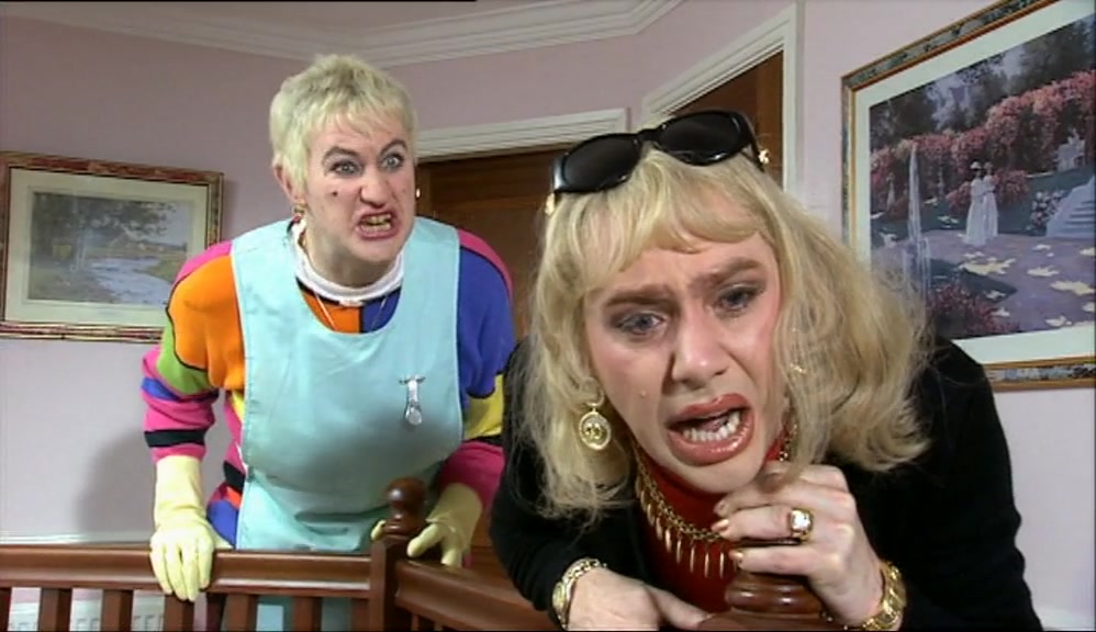 YOU DELUDED DRIED-UP OLD WITCH!  