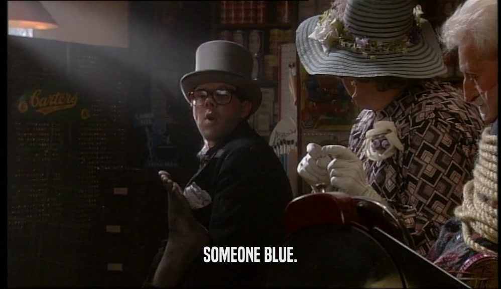 SOMEONE BLUE.  