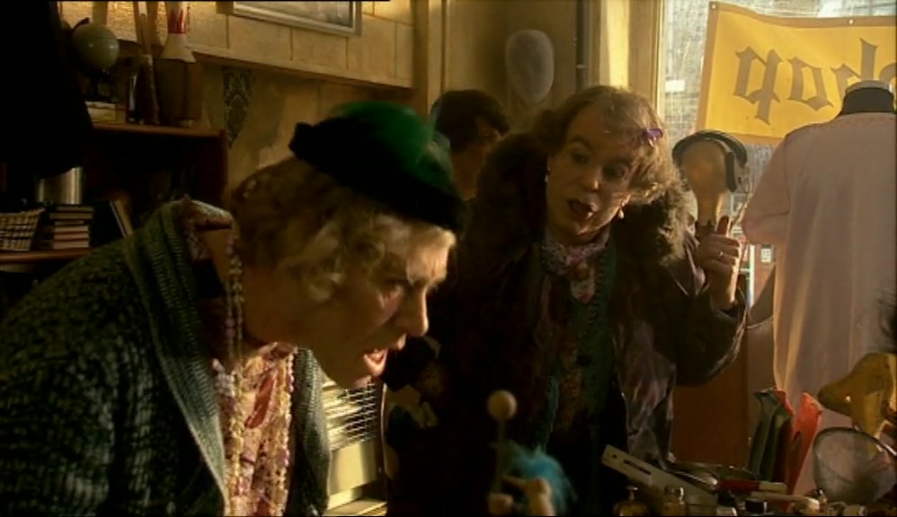 MERRILL WAS WITH THE SPASTICS, YOU KNOW?  