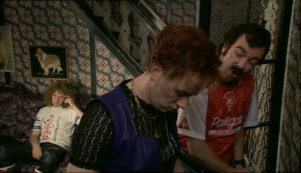 - HE'S YOUR FRIGGING SON-IN-LAW. - NOT YET, HE ISN'T. 