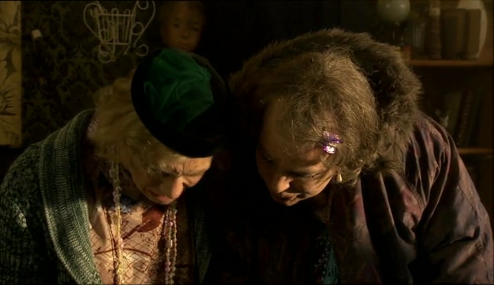 - THAT MERRILL. - SHE MAKES ME SICK. 