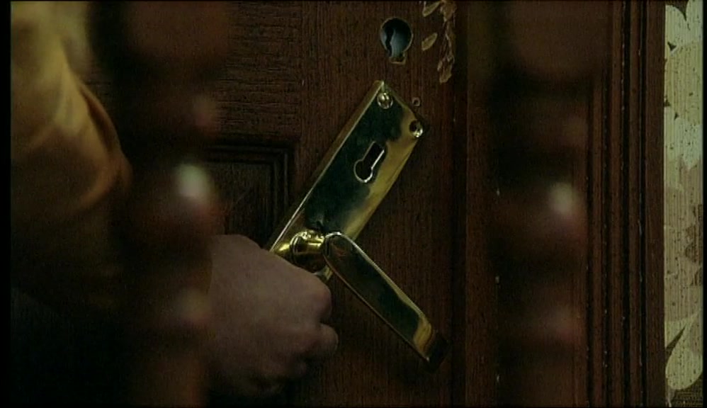 - HE'S GONE! - THIS LOCK'S BEEN FORCED. 