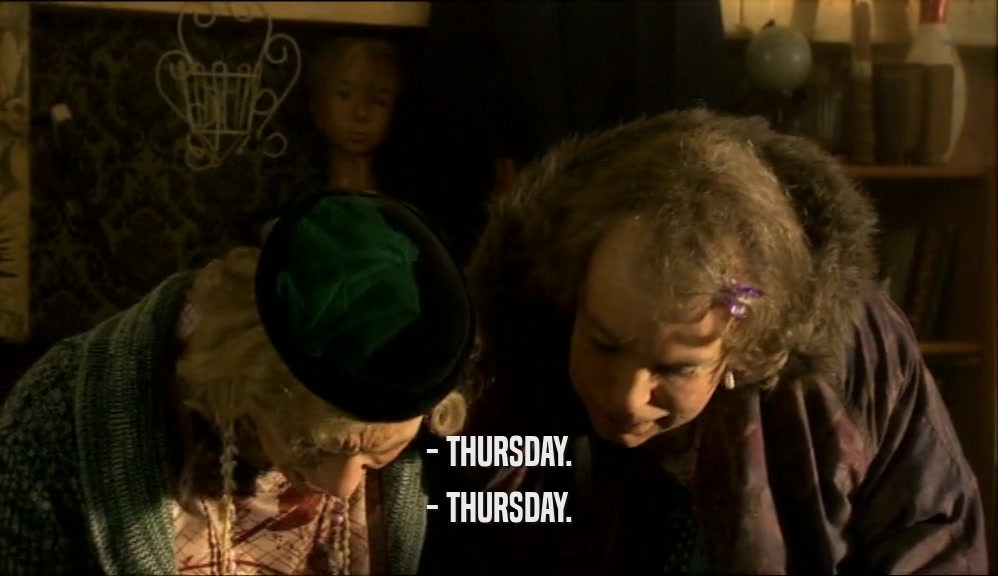 - THURSDAY. - THURSDAY. 