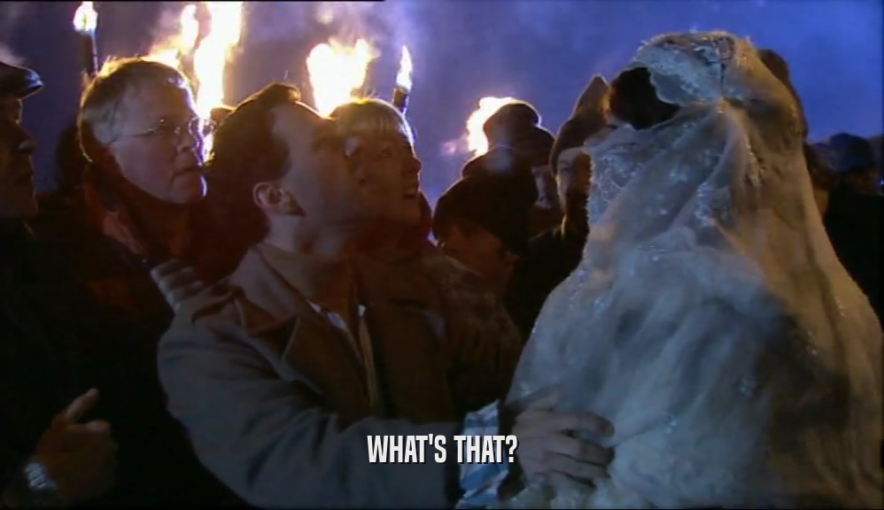 WHAT'S THAT?  