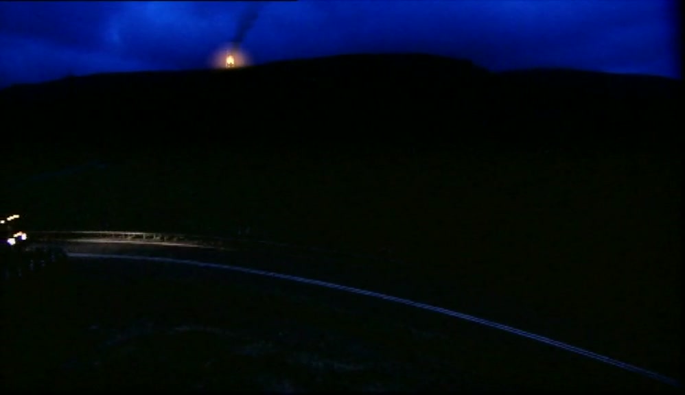 (HERR LIPP) OH, LOOK. A BONFIRE IN ROYSTON VASEY. 