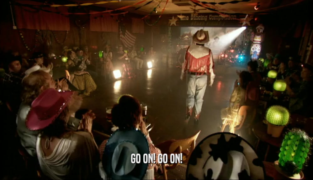 GO ON! GO ON!  