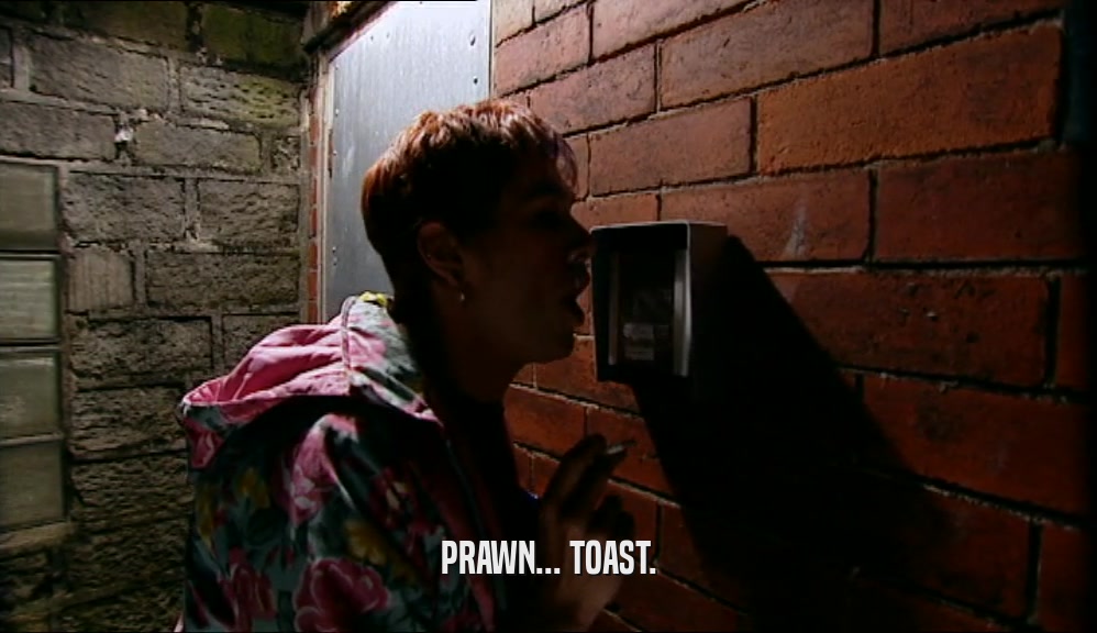 PRAWN... TOAST.  