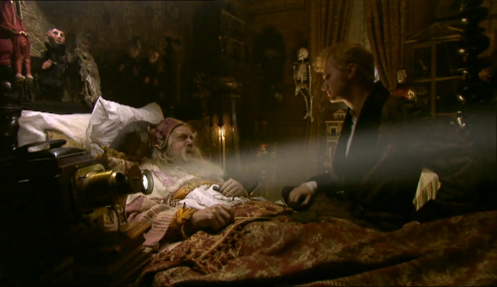 HE PICKED UP TOPOV'S STEAMING JEWELS...  