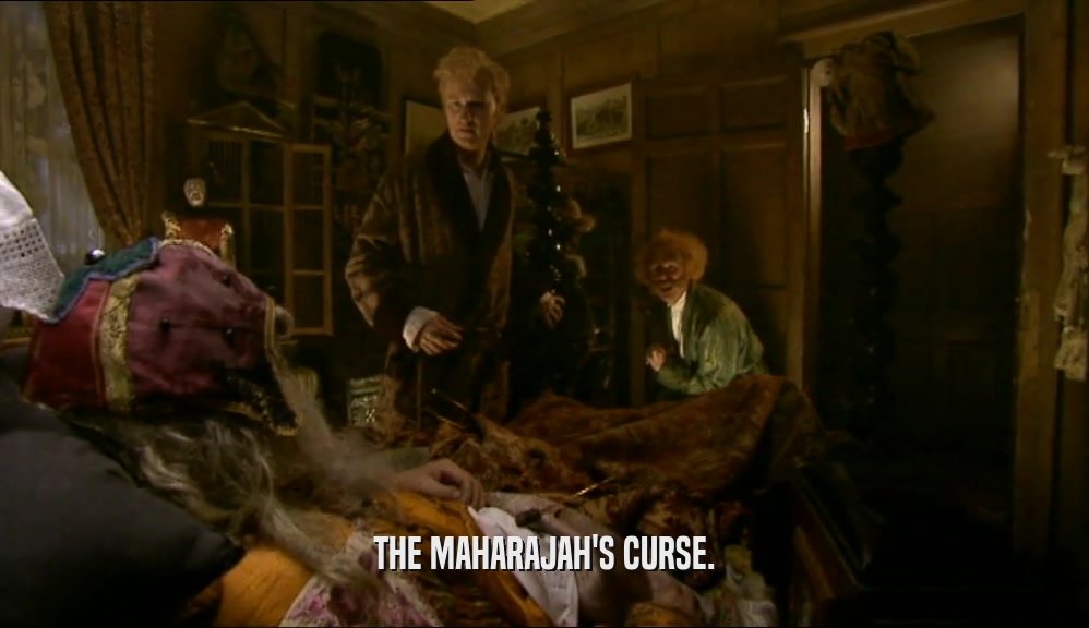 THE MAHARAJAH'S CURSE.  