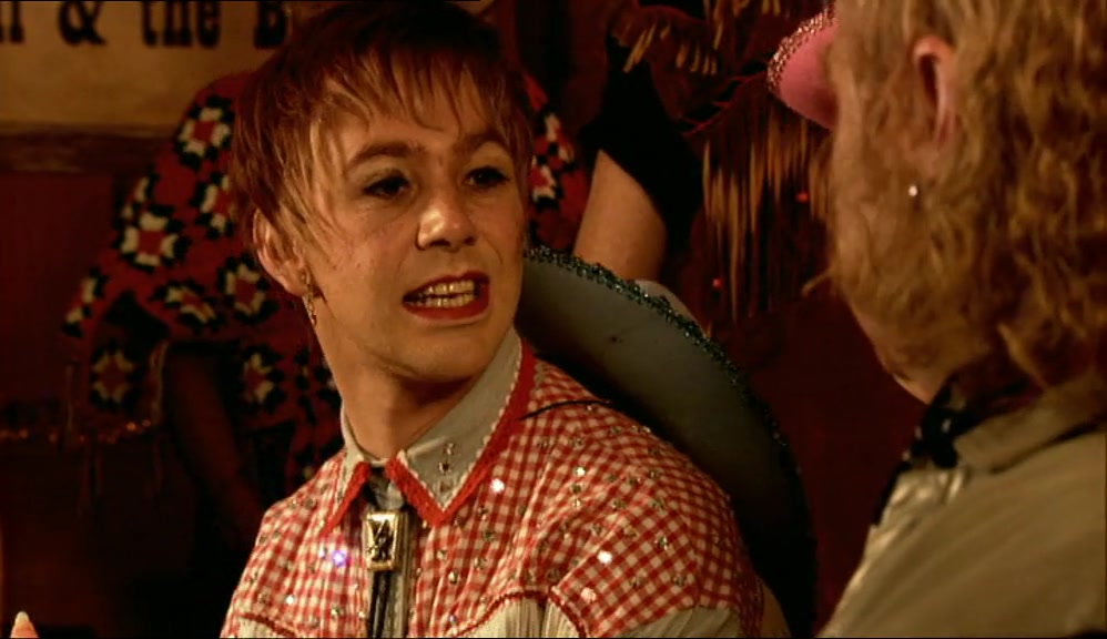 I THINK YOU'RE RIGHT, DONNA. THAT'S PUT AN END TO PINKY'S LINE DANCING. 