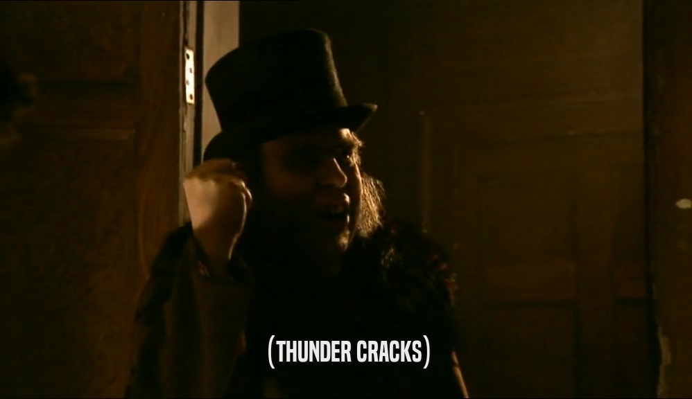 (THUNDER CRACKS)  