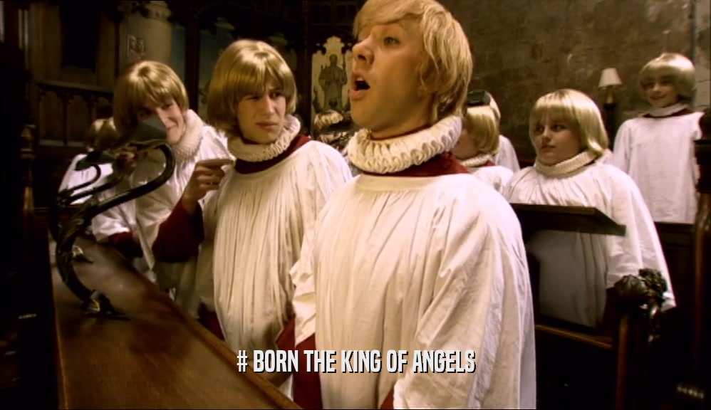 # BORN THE KING OF ANGELS
  