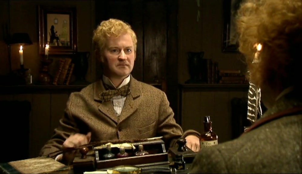MY SENIOR PARTNER, MR PURBLIND, IS AN INVALID. 