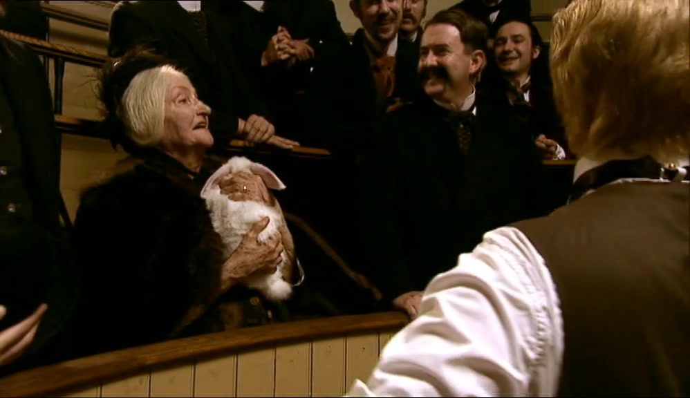 THREE CHEERS FOR MR CHINNERY, PRINCE OF VETS. HIP, HIP... 