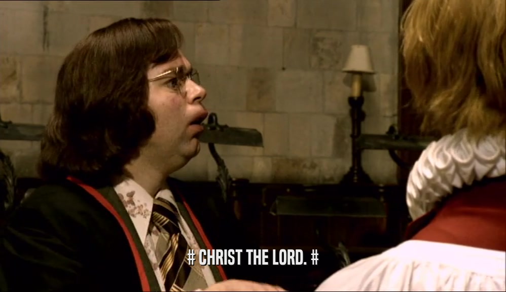 # CHRIST THE LORD. #  