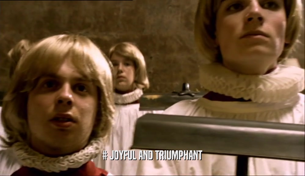 # JOYFUL AND TRIUMPHANT  