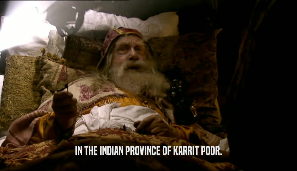 IN THE INDIAN PROVINCE OF KARRIT POOR.  