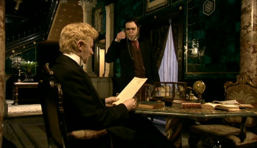 - WELL, I... - SPLENDID. YOU'LL LEAVE TOMORROW. 