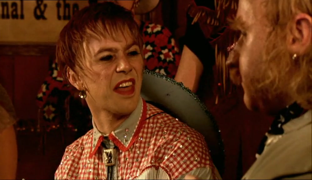 I THINK YOU'RE RIGHT, DONNA. THAT'S PUT AN END TO PINKY'S LINE DANCING. 