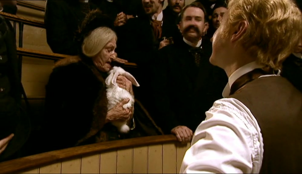 A MODERN SAINT FRANCIS. ISN'T THAT RIGHT, GLADSTONE? 