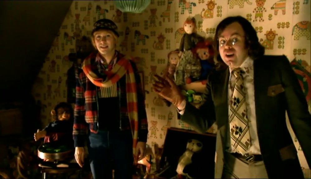 NOW, THEN, THERE IS A BLUE TOWEL IN THE BATHROOM 