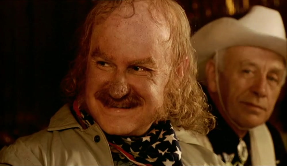 - WHY D'YOU CALL HIM PINKY? - HE'S A PIG AND STINKS OF SHIT. 