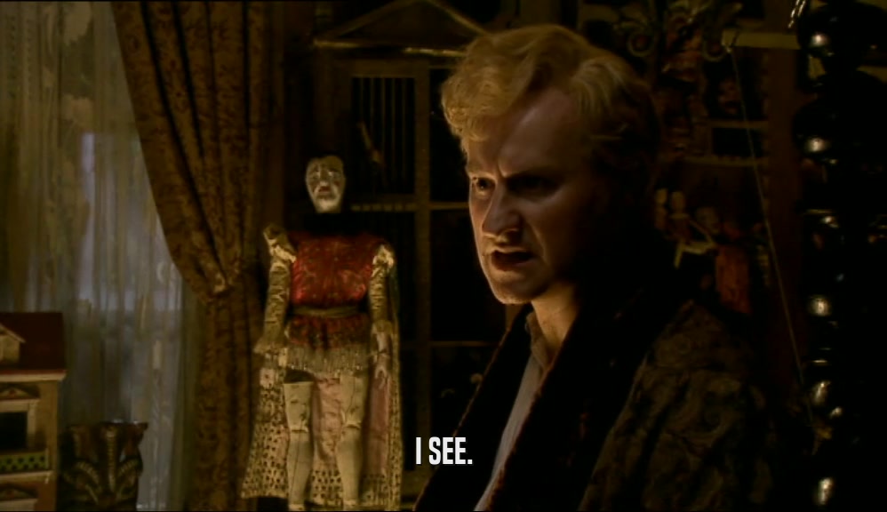 I SEE.  