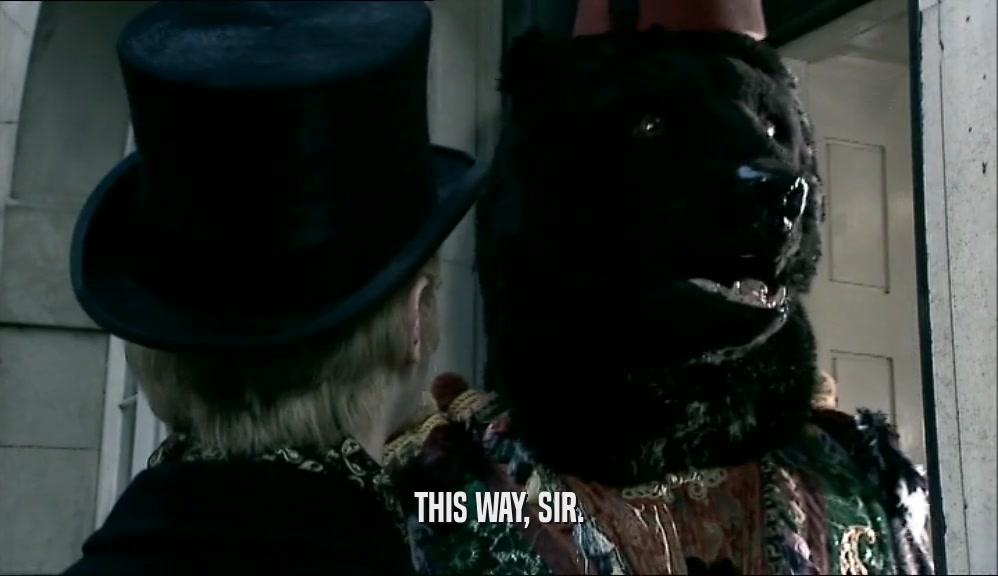 THIS WAY, SIR.  