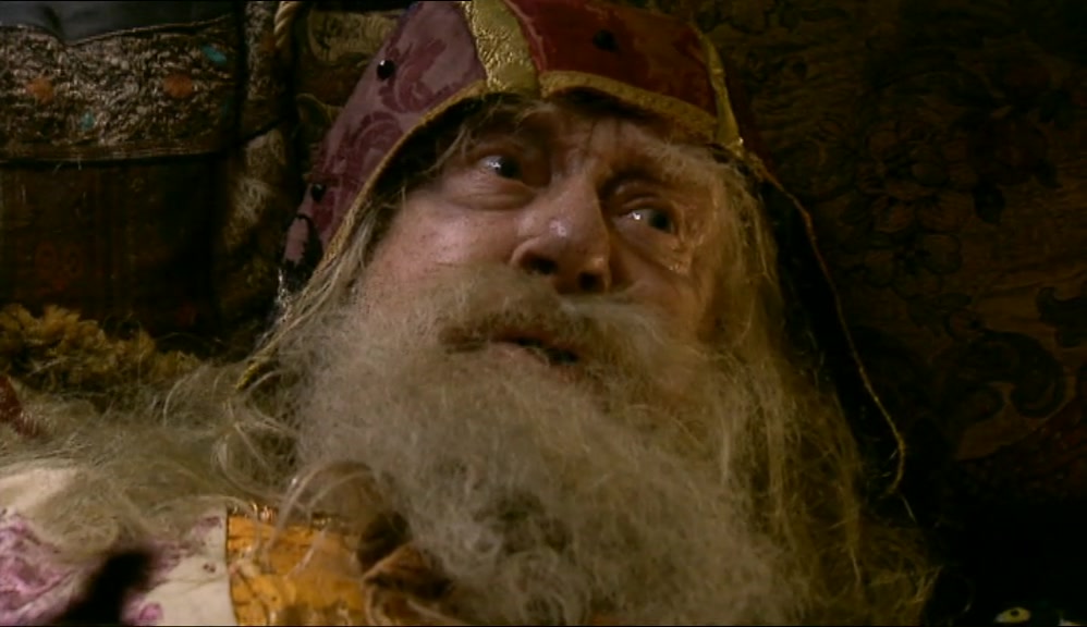 HE PICKED UP TOPOV'S STEAMING JEWELS...  