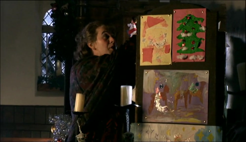 AND THEN I COULD PUT SOME SHERRY OUT FOR THE BELL RINGERS. 